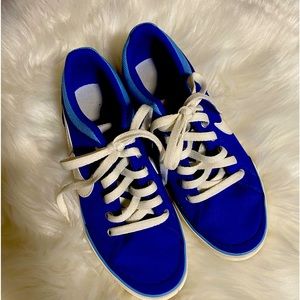 NIKE CAPRI III CANVAS WOMEN'S HYPER BLUE SNEAKERS Size 7.5